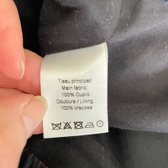 Swildens XXX Striped Shiny Trouser Pants Elastic Waist sz 8 (40 EU) #AA - Picture 5 of 6